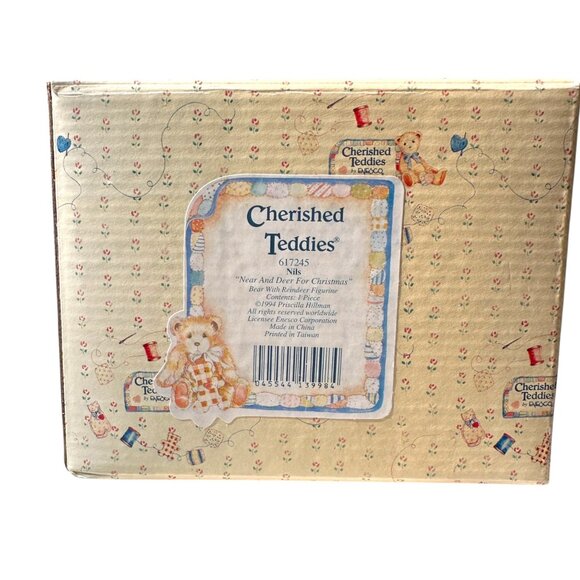 Cherished Teddies NIles "Near And Deer For Christmas" Figurine By Priscilla Hill - Picture 5 of 11
